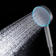 Handheld Pressurized Bathroom Shower Pressurized Household Shower with Atmosphere Light Shower Showe