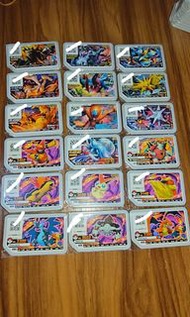 Pokemon gaole五星十張 四星九張 一套 正版卡