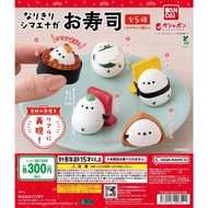 【預訂】BANDAI 日本萬代長尾山雀壽司造型手辦小鳥擺飾 全套扭蛋