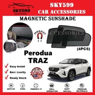 Perodua TRAZ Epic Sunshade [4 PCS]