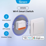 SONOFF MINIR4 MINI Extreme Smallest WiFi Smart Switch Ever eWeLink APP Timing Control DIY Smart Scene Alexa Google Home