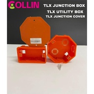 TLX PVC JUNCTION BOX TLX ORANGE UTILITY BOX TLX JUNCTION COVER JUNCTION SET