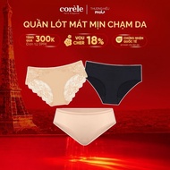 [COMBO 3 Quần Trải Nghiệm] gồm 1 Quần ren hoa hồng 02151A + 1 Quần sợi tre 02138A + 1 Quần thun lạnh