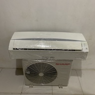sale ac sharp second 1/2 pk low watt + pasang berkualitas