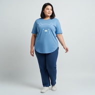 Women's Oval Shirt BIG Size Bear Face T-Shirt 7XL 6XL 5XL 4XL 3XL 2XL L