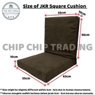 sofa 3 seater sofa murah sofa bed [JKR size (Larger)] 14 Pieces (7 Pairs) Square Cushion Sofa with C
