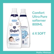 Comfort | Ultra Pure softener Fabric Conditioners & Softeners 800ML Baju Perapi & Pelembut Fabrik