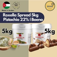 Backaldrin Roxella Spread 5kg (Pistachio 22% / Boeno) HALAL Filling &amp; Topping [For Baking Needs spread] Kinder Bueno