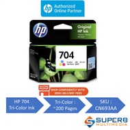 HP 704 Tri-Color CN693AA Original Ink Advantage Cartridge