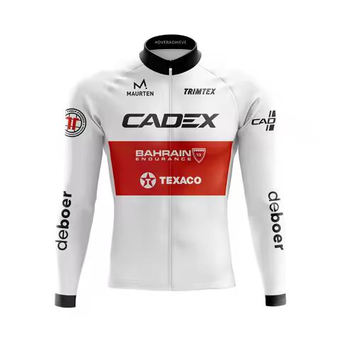 Pro Team CADEX Cycling Jerseys Men's Winter Thermal Fleece TRIMTEX Sports Cycl Clothing Outdoor Road
