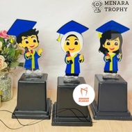 Custom Acrylic Graduation Trophy - Award Trophy