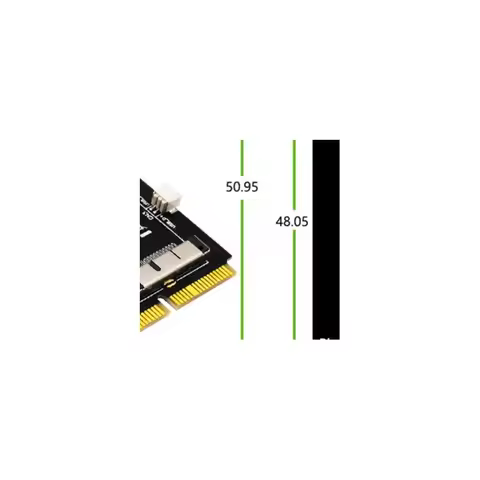 Battery Charger Module Charging Board Mini PCI-E Adapter 12 6 Pin WiFi Converter Module for BCM94360