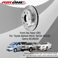 Toyota Alphard ANH10 Harrier ACU10 Camry ACV40 ACV50 Front (Depan) Disc Rotor Racing Disc Brake 2pcs
