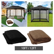 blesiya Outdoor Gazebo Netting Large Portable Patio Hardtop Gazebo Sun Shade Shelters