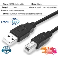 USB Printer Scanner Cable, Type A to B