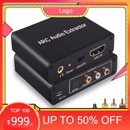 192KHz HD ARC Audio Adapter Extractor Digital To Analog Audio Converter DAC Coaxial SPDIF RCA 3.5มม.แจ็คสำหรับ HDTV