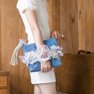 女士 | 榻榻米邊 | Blooming 針織手拿包