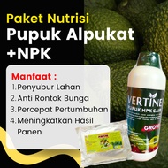 Pupuk Booster Alpukat Agar Buah Lebat, Pupuk Npk Cair Plus Zpt Alpukat