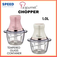 LA GOURMET ELECTRIC FOOD CHOPPER GC10 1.0L 多功能搅拌机 切碎机 GLASS CHOPPER MINI CHOPPER