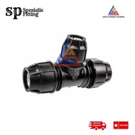 HDPE PIPE CONNECTION TEE 50MM X 1 INCH
