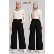 Toms Girl women Palazzo Long Pants with Pockets 69-490