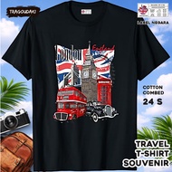 ENGLAND Souvenir T-SHIRT UK 49TAG made of 24s combed cotton
