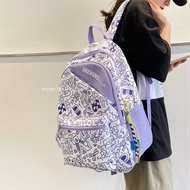 deuter school bag school bag for secondary school High School Schoolbag Female High School Girl Backpack 2023 New Summer Graffiti Large Capacity Backpack for Boys Primary School