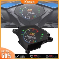 [COD/Local Seller] New LED Digital Motorcycle Speedometer RPM Dashboard with Clock Automatic Brightn