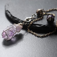 克魯茲紫水晶靈擺 礦石/水晶/睡眠/開運/招財/避邪/消除壓力