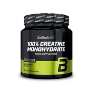 BioTechUSA 100% Micronized Creatine Monohydrate-300g Micronized Creatine Powder, tasteless, easily d