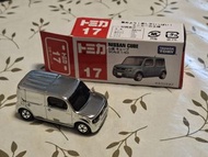 TOMICA 17 CUBE 電鍍銀車仔+17号盒