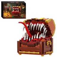 Building Block Monster Toy Imitator Compatible with Lego Building Blocks Treasure Chest、 Treasure Ch