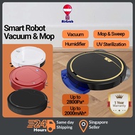 Robot Vacuum Cleaner Automatic Cordless Smart Cleaner Robot Humidifier [SG Seller]