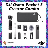[Ready Stock] DJI Osmo Pocket 3 / Creator Combo Handheld | Content Creator / Vertical Shooting🎁Freeb