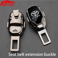 Toyota CHR C-HR Car Seat Belt Clip Extender Seat Belt Lock Socket Iron Man Seat Belt Silencer TRD S GR Sport Accessories