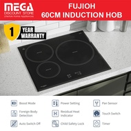 FUJIOH FH-ID5230 3-ZONE INDUCTION HOB | 9 Power Settings | Pan Sensor | Schott Glass | Touch Switch 