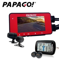 PAPAGO GoSafe 486C TS秒錄機車紀錄器+32G卡+M10E機車胎壓(行車胎壓組)