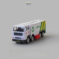 STARYSWAY Recycling Sanitation Vehicle, Simulation Inertia Powered Garbage Truck Toy, Interactive Mo