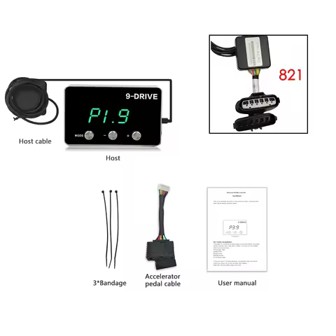 Throttle Response Controller 9 Drive Modes Racing Accelerator Potent Booster Tuning Parts Accessory