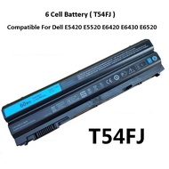 Laptop Notebook T54FJ Battery For DeII Latitude E5420 E5520 E6420 E6430 E6520 8858X 60Wh @ 5200mAh