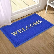55x35cm PVC Non-Slip Welcome Doormat – Rubber Entrance Mat Bathroom Rug