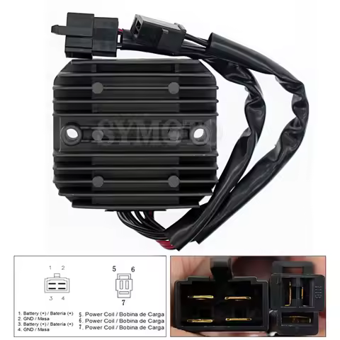 Motorcycle Voltage Regulator Rectifier 12V For Honda VT600CD2 Shadow VT600 CD2 1999 2000 Steed 400 C