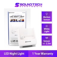 Soundteoh Night Light Motion Sensor Hook LED Nightlight ML-224 | Store Room Light | Baby Room Light 