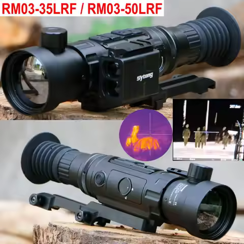 Sytong RM03-35LRF RM03-50LRF Thermal Imaging Riflescope 384 Night Viision Monocular Riflescopes rang