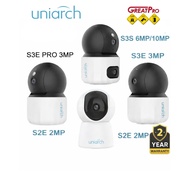 Uniarch Indoor Model S2E 2MP/S3E 3MP/S3E Pro 3/5MP S3S 6/10MP Two Way Talk Security CCTV - GREATPRO