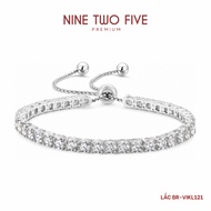 Women's Silver Bracelet with Swarovski CZ Italian Silver Argentium High Quality Elegant Luxury Women