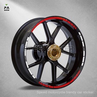 Ducati Ducati MTS Monster Hacker Hacker 821 899 959 Wheel Rim Sticker Reflective Sticker