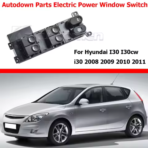 Auto down Parts Electric Power Window Switch For Hyundai I30 I30cw 2008-2011 window regulator contro