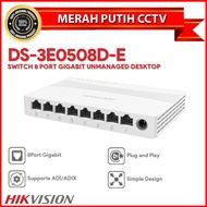 HIKVISION DS-3E0508D-E SWITCH 8 PORT GIGABIT UNMANAGED DESKTOP