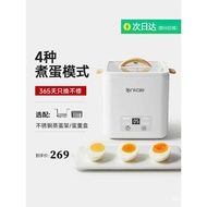 Japan2024New Model Egg Cooker for Home Use, Small Size, with Timer, Egg Steamer, Multi-Functional E4